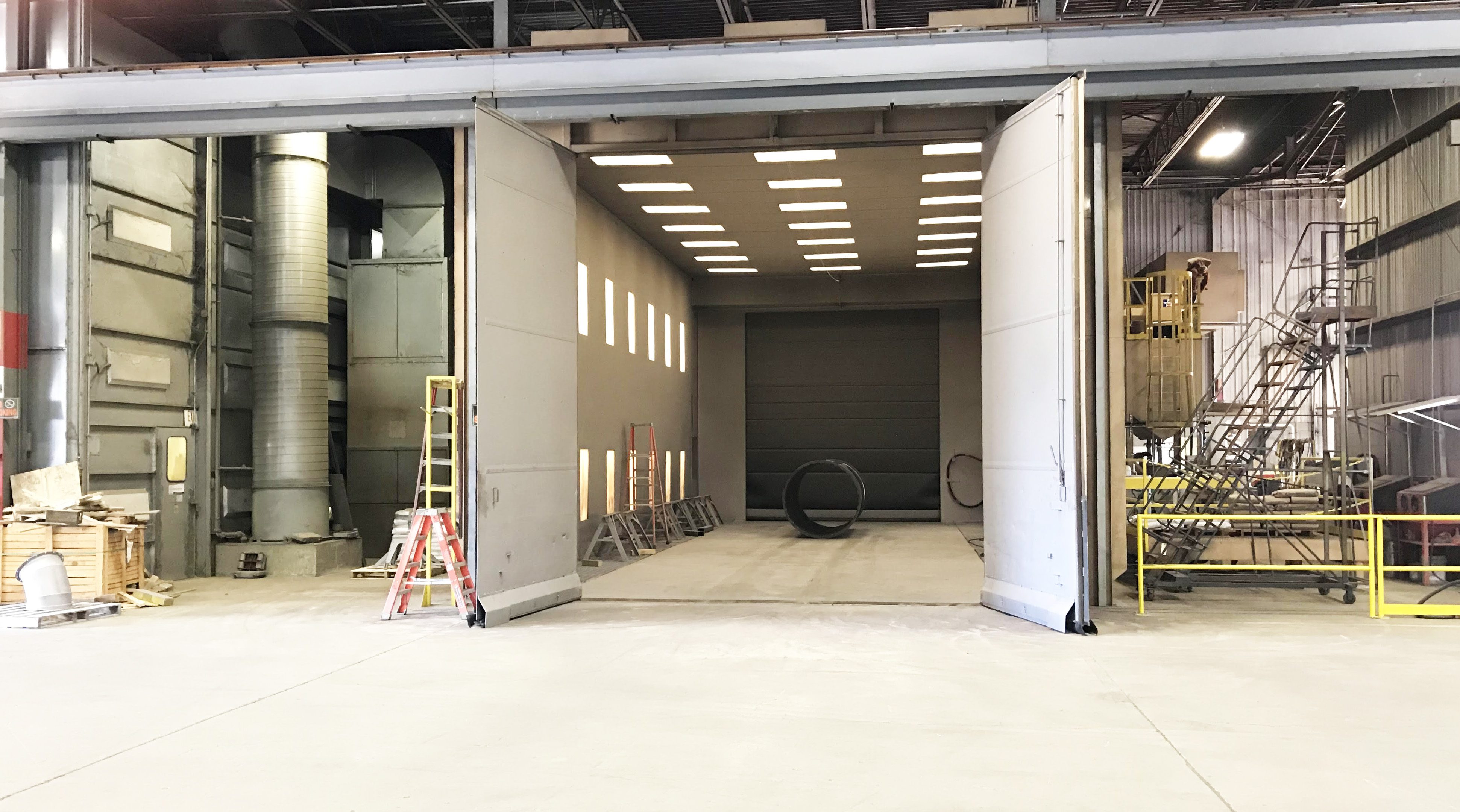 Starblast and Glass Bead Blast Booth capabilities