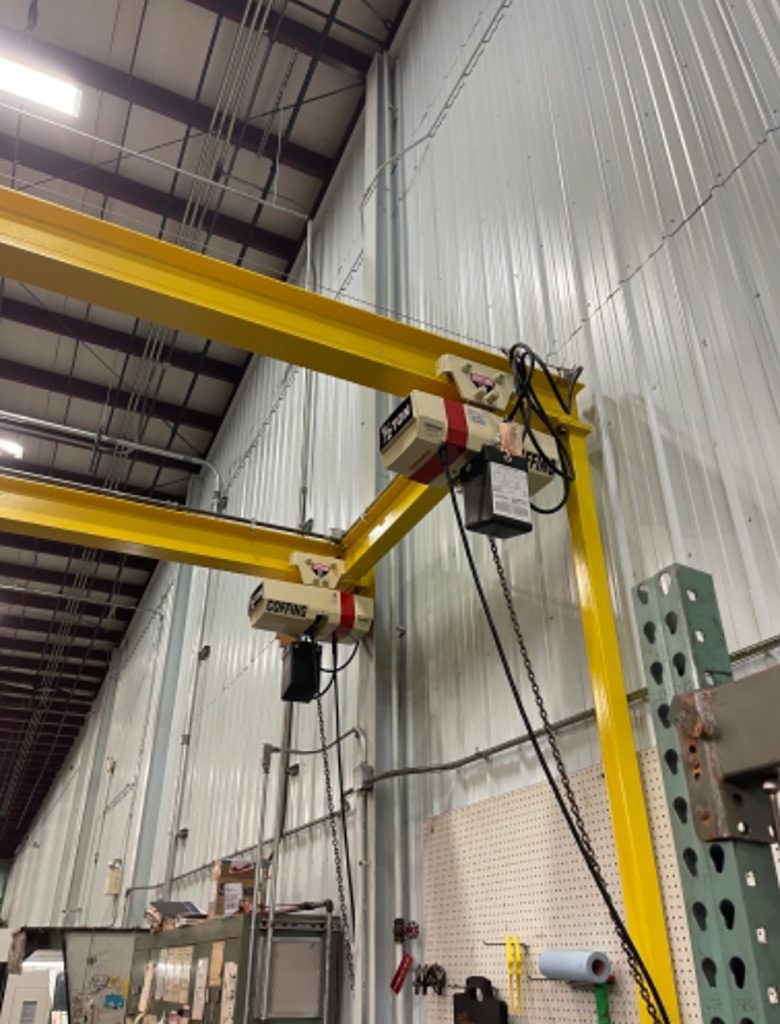 Design, Fabrication & Installation of Custom Gantry Crane GSM Industrial